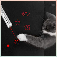 Laser Funny Cat Stick Pen Light Rotation  Pattern