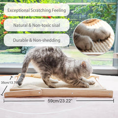 Sisal Cat Rocking Chair Scratching Board Cat Bed