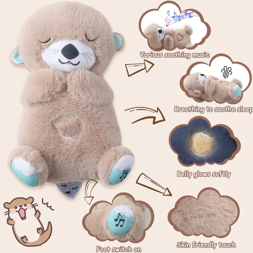 Buddy Cuddle Companion with Rhythmic Breathing