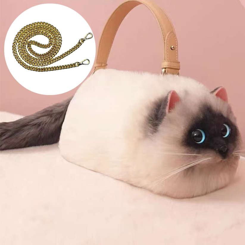 Cute Kitten Handbag – Stylish Cat Design Shoulder Bag